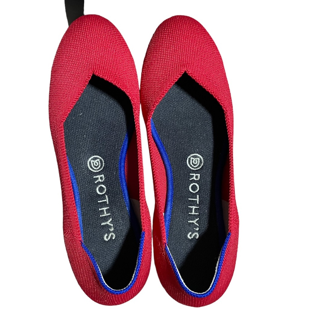 Red Round Toe Rothy’s Size 8 - Picture 6 of 15